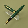 Sheaffer Saratoga Snorkel 1950s - Pastel Green, Medium (Excellent, Restored)