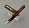 Ranga "Zeal" Fountain Pen - Ebonite w Clear Acrylic, Oversize, German Nibs, Cartridge/Converter