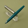 Parker 61 Fountain Pen - Vista Blue w Steel Cap, Fine (Excellent, Tested)