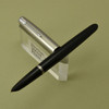 Parker 51 Aerometric Fountain Pen - Post-1952, Black, Lustraloy cap, Fine (Near Mint)