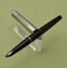 Parker 61 Fountain Pen - Mark II, Black w Steel Cap, Fine (Excellent, Working)