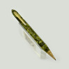 Unknown Vintage Mechanical Pencil - Green Hatched, Circa 1930s (Very Nice, Working Well)