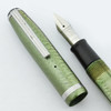 Esterbrook LJ Fountain Pen - Green, 9284 Broad Stub Nib (Very Nice, Restored)