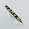 Sheaffer Flat Top Mechanical Pencil - 1930s, Black and Pearl, Ring Top (Very Nice, Works Well) - 7220