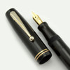 Wahl Oxford - Black, Gold Trim, Flexible Wahl Oxford 2 Nib (Excellent, Restored)