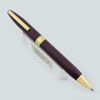 Sheaffer Legacy Heritage Ballpoint - Purple Leather, Gold Trim  (New Old Stock)