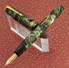 Conway Stewart 58 Fountain Pen 1950s - Grey Marble, Medium Flexible Nib (Superior Restored)