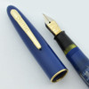 Sheaffer Admiral Fountain Pen - Lever, Black, Fine-XF Feather Touch Nib (Excellent, Restored)