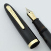 Sheaffer Admiral Fountain Pen - Lever, Black, Fine-XF Feather Touch Nib (Excellent, Restored)