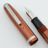 Esterbrook LJ Fountain Pen - Brown, 1554 Fine Nib (Excellent, Restored)