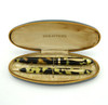 Sheaffer Balance Lifetime Set 1930s - Full Size, Black & Pearl, Fine Nib (Excellent in Box)