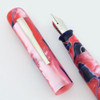 Ranga Acrylic 4cs - Blow-Filler, Sheaffer Steel Cursive Italic, Orange & Dark Blue Swirl (New)