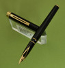 Sheaffer TARGA 1003 Matt Black Fountain Pen -  Later Version, 14k Fine Nib  (User Grade)