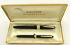 Sheaffer Statesman Snorkel Set  - Black, Fine (Mint in Box, Restored)