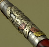 Parker 51 Ariel Kullock "Speed Racer" Aerometric - 3-Metal Cap, Red Marble Barrel (Excellent)