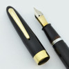 Sheaffer Statesman 875 Fountain Pen - 1948, Fat Lever Version, Black, Medium Open Lifetime Nib (Excellent, Restored)