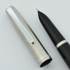 Parker 21 Fountain Pen - Trough Clip, Black, Fine-Medium (Excellent, Works Well)