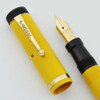 Parker Duofold Fountain Pen - Senior, Mandarin Yellow, Single Band, Fine Nib (Very Nice, Restored)