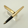 Parker 61 Signet Fountain Pen - Gold Filled, Fine  (Excellent, Personalized "PNG")