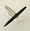 Parker 61 Fountain Pen - Mk I, Black w Steel Cap, Medium-Fine (Very Nice, Working)