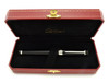 Pasha de Cartier Rollerball Pen - Black, Platinum Trim (Near Mint in Box)