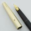 Pilot E Fountain Pen - 1968, 14k Signature (Broad) Nib, Satin Cap (Excellent, Works Well)
