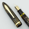Sheaffer Balance 500 Fountain Pen - Full Size, Lever, Brown Striated, Fine Feather Touch Nib (Excellent, Restored)