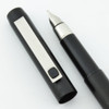 Parker 25 UK Fountain Pen - Matte Black, Medium Italic Steel Nib (Very Nice, Works Well)