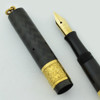 Waterman 52 1/2 Fountain Pen - Two Wide Bands, Ring Top, Flexible IDEAL Nib (Excellent, Restored)