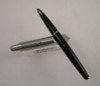 Parker 61 Fountain Pen - Mk II, Black w Steel Cap, Medium (Excellent, Working)