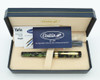 Conklin (Modern) Endura Fountain Pen - Green Black Marble, Medium Nib (Mint, In Box)