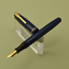 Waterman Commando Fountain Pen -1940s, Canada, Blue, Flexible Fine (Very Nice, Restored)
