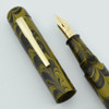 Ranga Ebonite 4cs - 14k Eversharp Flexible Medium Nib, Smooth Ripple Yellow, Blow-Filler (New in Box) Ranga Ebonite 4cs - 14k Eversharp Flexible Medium Nib, Smooth Ripple Yellow, Blow-Filler (New in Box)