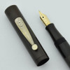Waterman 52 V Fountain Pen, 1920's - BCHR, Nickel Trim, Fine Flexible Nib (Excellent, Restored)