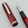 Esterbrook J Fountain Pen - Red, 2556 Fine Firm Nib (Excellent +, Restored)