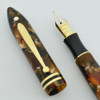 Sheaffer Balance II Fountain Pen - Amber Glow, Feather Touch 18k Medium Nib (Mint, Works Well)