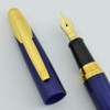 Dunhill AD2000 Fountain Pen - Metallic Blue Resin, Made by Pilot, 18k Fine (Excellent, Works Well)