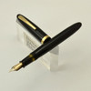 Sheaffer Admiral Fountain Pen - Black, 14k Fine, Touchdown (Excellent, Restored)