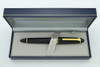 Sailor 1911 Fountain Pen - Large Size, Black w Gold Trim, Firm Fine 21k Nib (Near Mint in Box, Works Well)