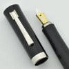 Graf Von Faber-Castell Intuition Fountain Pen - Black & Fluted, Fine 18K Nib (Near Mint, Works Well)
