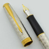 Parker Sonnet Chiseled Tartan Fountain Pen - 18k Medium Nib (Very Nice in Box, Works Well)
