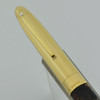 Sheaffer Crest (Reissue) Ballpoint Pen - Brown Opalite w Gold Cap (Near Mint, Works Well)