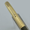 Parker 51 Mechanical Pencil - Dove Grey, GF Cap w 4 Line Pattern, Split Arrow Clip  (Excellent, Works Well)