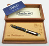 Conklin Nozac Word Gauge LE by Visconti - 36/898, Marble Blue/Tortoise, Piston Filler, 18K Medium Nib (Near Mint in Box)