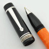Delta Dolcevita Mid-Size Rollerball Pen - Orange & Black (Near Mint In Box)