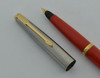 Parker 45 Special Fountain Pen - Red, Flighter Cap, GT, 14k Medium Nib (Excellent, Works Well)