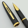 Waterman Carene Rollerball Pen - Black Sea, Gold Trim (Near Mint in Box, Works Well)