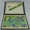 Visconti Van Gogh Fountain Pen - Irises, Fine Steel Nib (Mint in Box)