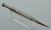 Wahl Eversharp Mechanical Pencil - Full Size, Sterling, Parallel Lines Design (Excellent, Works Well)