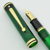 Sheaffer Levenger Connaisseur Fountain Pen - Aegean Green, Fine 14k Nib (Mint, Works Well)